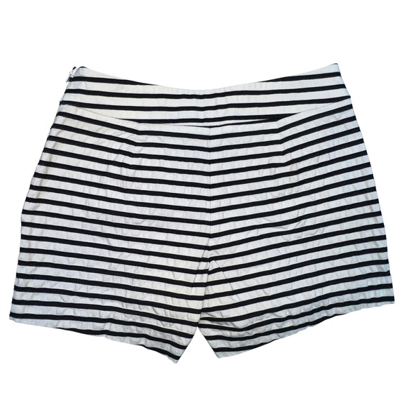 Crown & Ivy‎ Petite Striped SKORT - Blue and White - Size 0P - Picture 1 of 3
